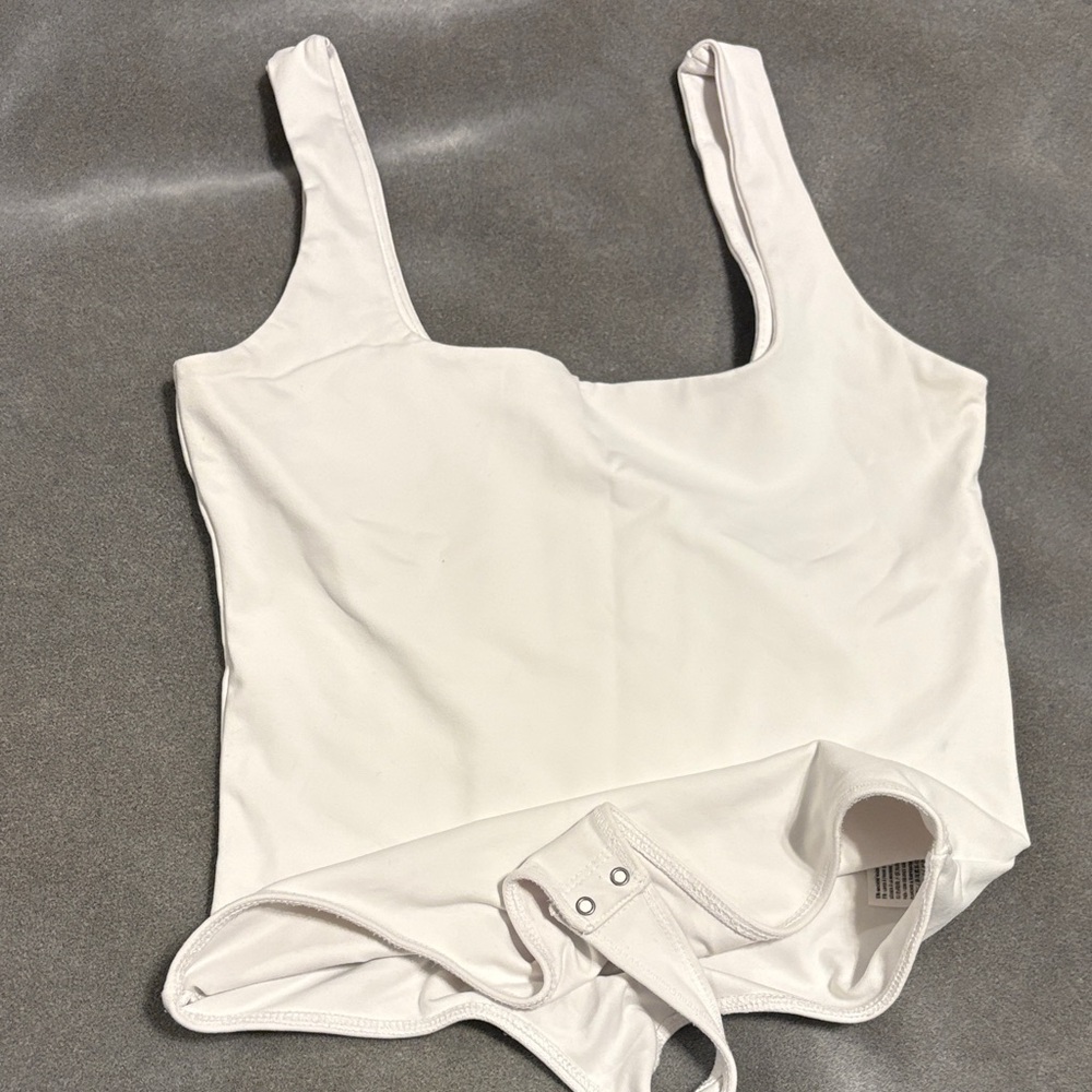 Abercrombie & Fitch Soft White Bodysuit